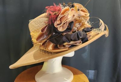 Tan/Copper Turnout Hat