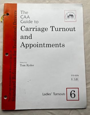 CAA Guide Book 6 - Ladies Turnout Book