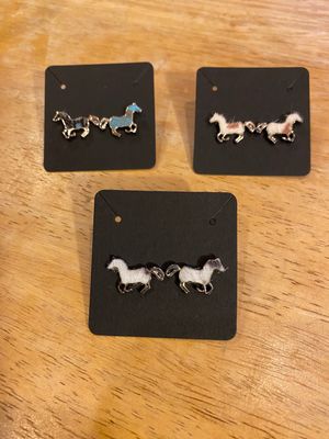 Galloping Horse Earrings