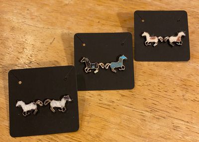 Galloping Horse Earrings
