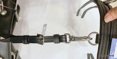 Leather Connector Strap w/Snap