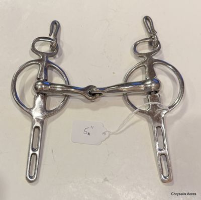 Liverpool Snaffle Bit 5&quot;