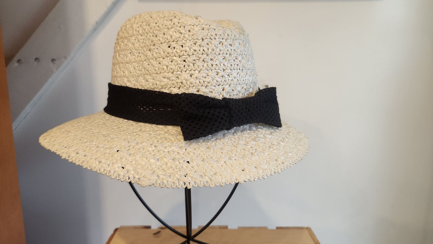 Cream Straw Hat