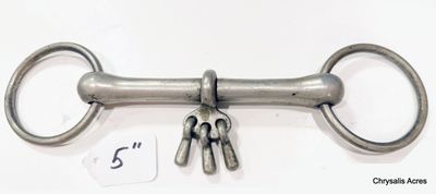 Loose Ring Mouthing Bit 5&quot;