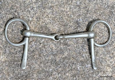 Half Cheek Snaffle Bit 5"
