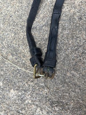 Leather Hold Back Straps