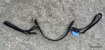 Girth with built in wrap straps