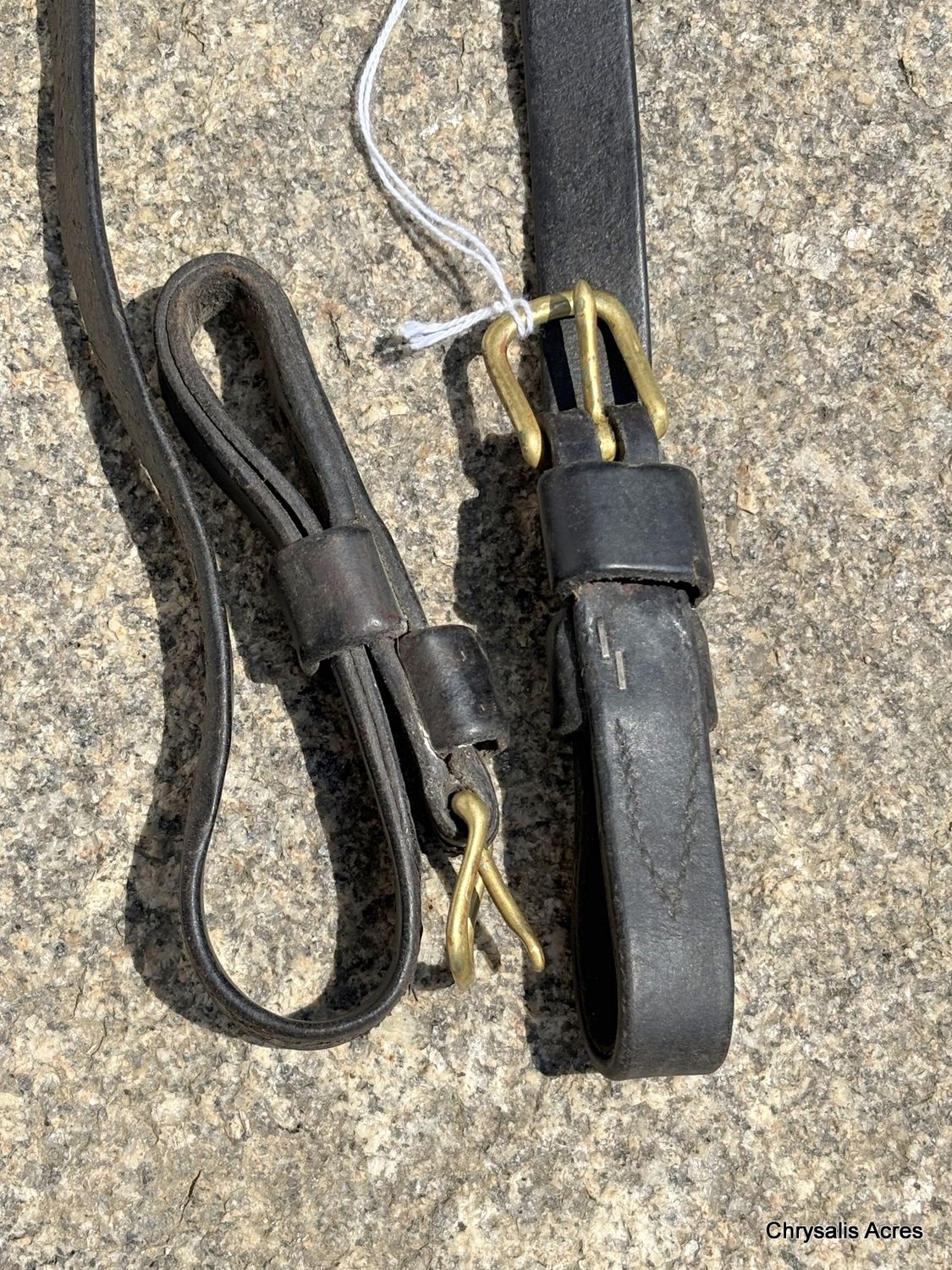 Leather Hold Backs - Pony Size