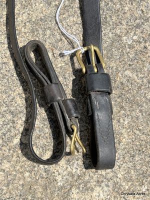 Leather Hold Backs - Pony Size