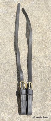 Leather Hold Backs - Pony Size