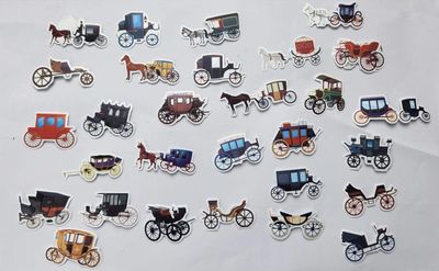 Sticker Pack-Carriages