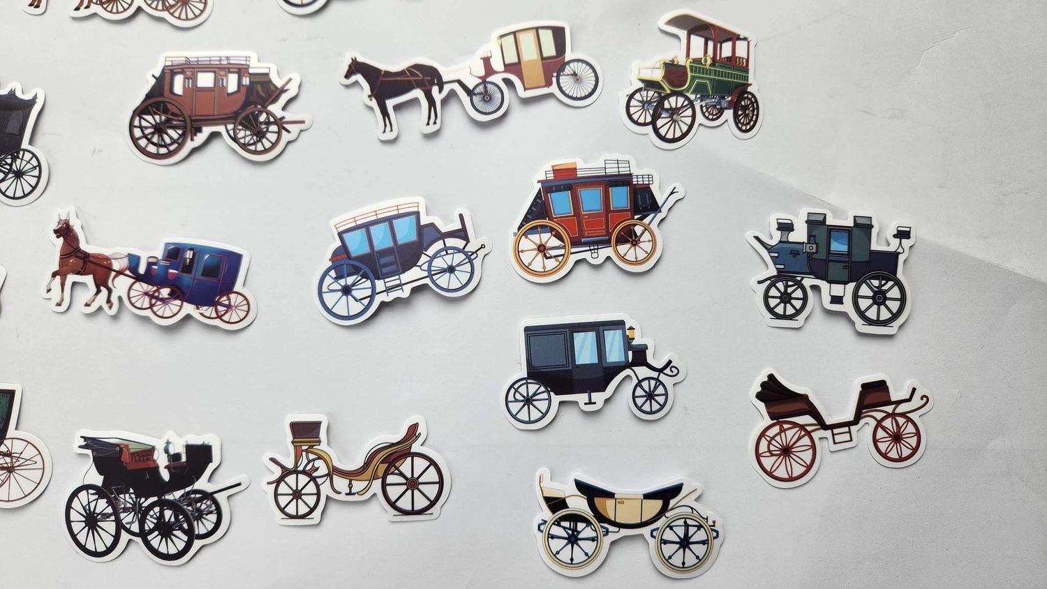 Sticker Pack-Carriages