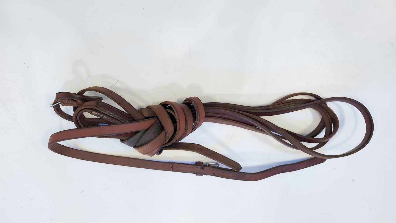 Leather Pony Reins 12'