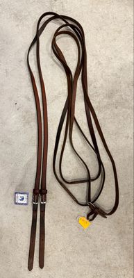 Leather Pony Reins 12'