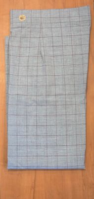 Aldercroft Apron Grey/Maroon