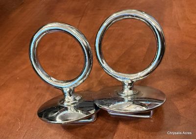 Heavy Bridle Ring Rosettes