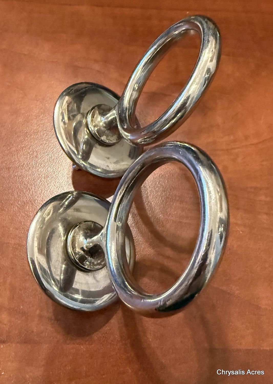 Large Bridle Ring Rosettes