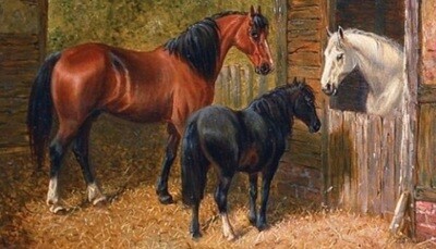 Horse and Stable