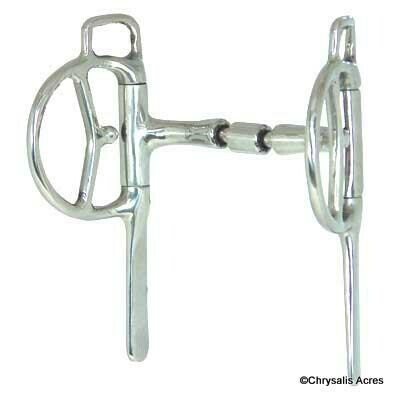 Half Cheek Bit - Double Jointed Roller