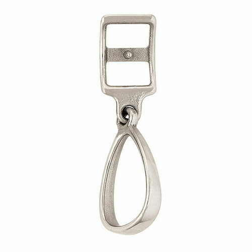 Side Check Rings w/buckle, Size: Small, Metal: Stainless Steel