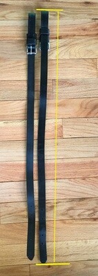 Hold Back Straps - Leather