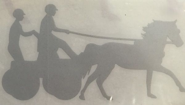 Reflective Decal - Marathon, Color: Silver