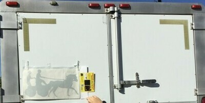 Jumbo Reflective Decal - Marathon