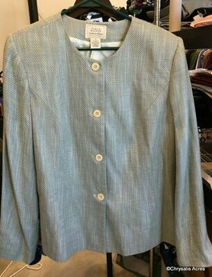 Jacket Light Green Tweed 14