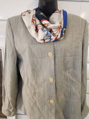 Jacket Light Green Tweed 14