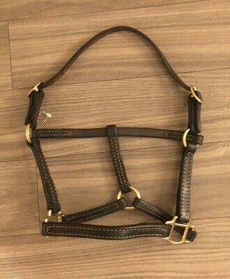 Mini Leather Halter