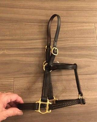 Mini Leather Halter