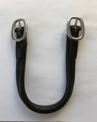Large Folded Crupper - Leather