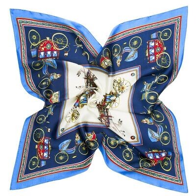 Scarf - Antique Coaches - Small