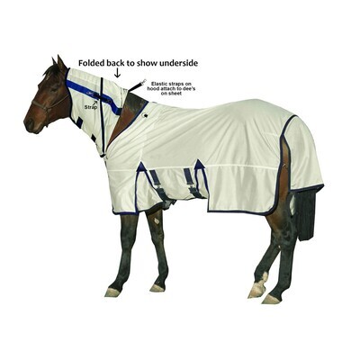 Fly Repellent Infused Fly Sheet - Pony/Cob 70"