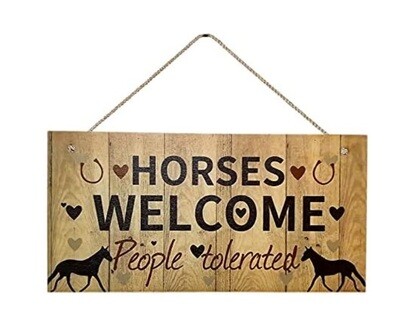Whimsical Wooden Sign