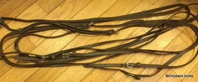 Driving Reins - Pairs w/Plain Biothane