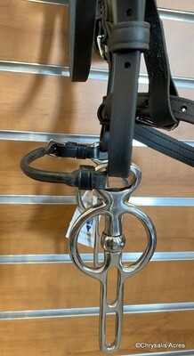 Rolled Leather Curb Strap - Mini