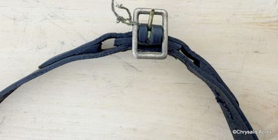Black Leather Crown - Pony