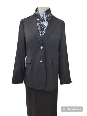 Black Jacket with Silver Buttons - Size 14T