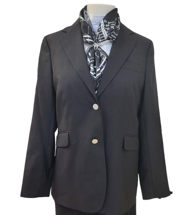 Blazer Black with Silver Buttons 14T