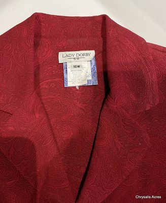 Red Jacket - Sz 16W