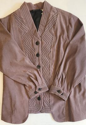 Mauve Jacket w/embellishment - Size 2XL