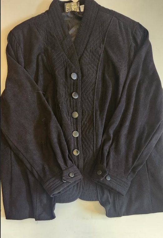 Black Jacket w/embellishment - 2XL