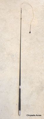 Black 63" Fleck Whip