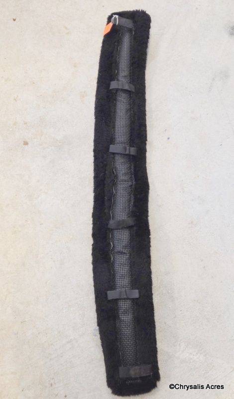 Black Fur Pad - 42" x 6"