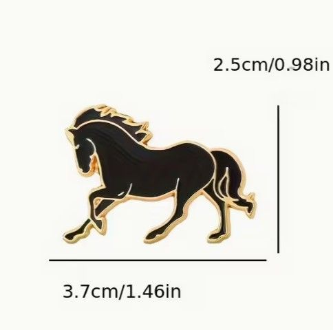 Prancing Horse Lapel Pin