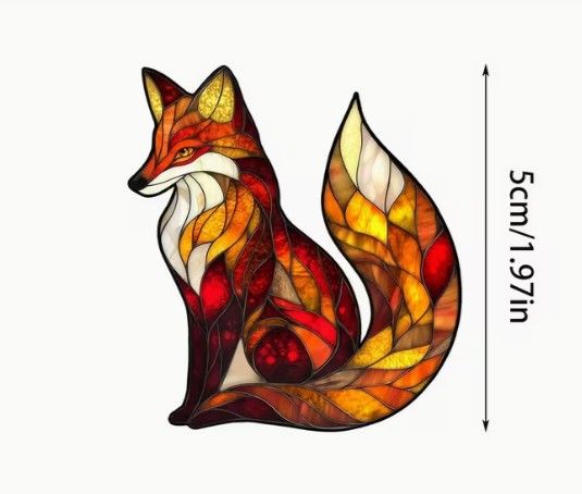 Sitting Fox Pin