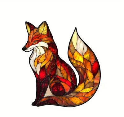 Sitting Fox Pin
