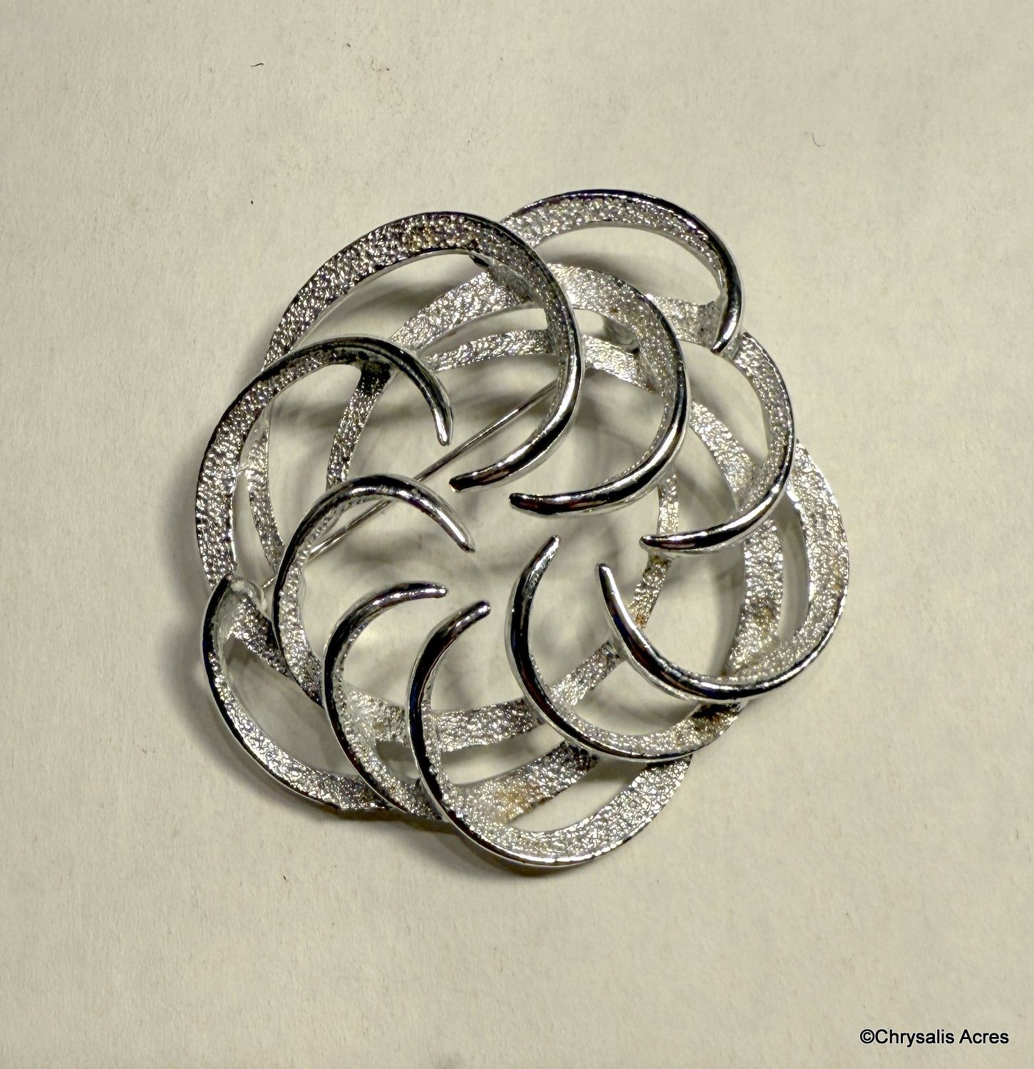 Larger Silver Brooch