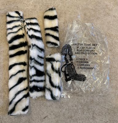 Zebra Halter covers
